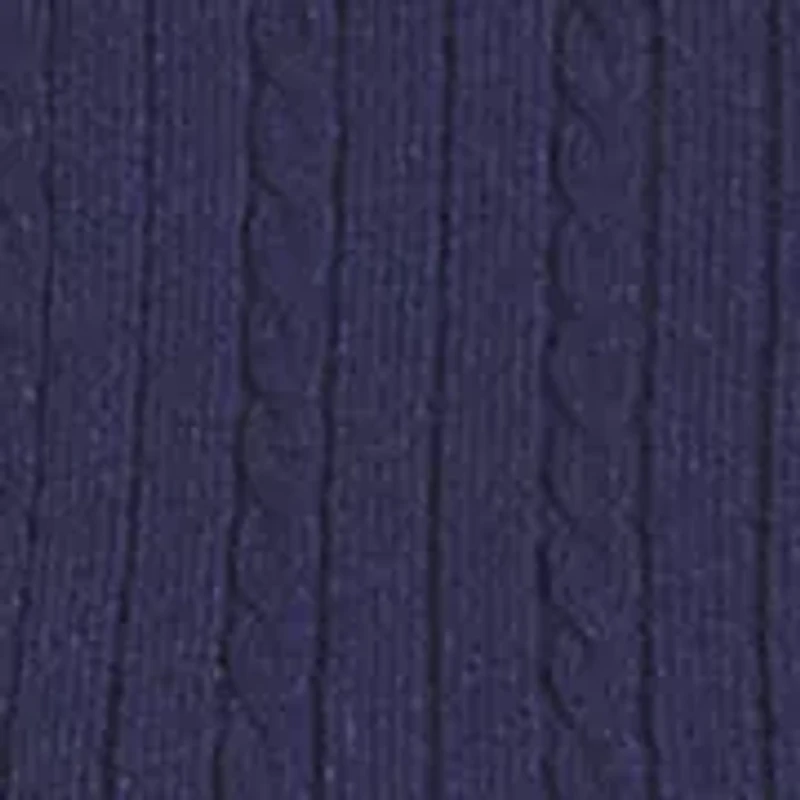 Women's Short Sleeve Cable Cardigan