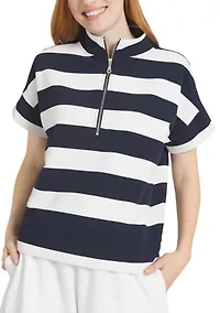 Women's 1/4 Zip Dolman Pullover