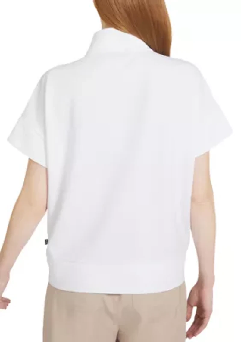 Women's 1/4 Zip Dolman Pullover