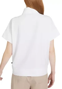 Women's 1/4 Zip Dolman Pullover