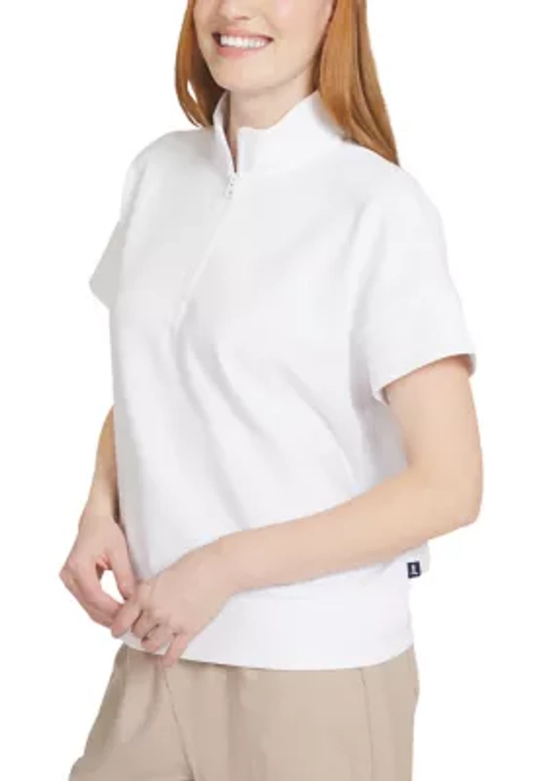 Women's 1/4 Zip Dolman Pullover