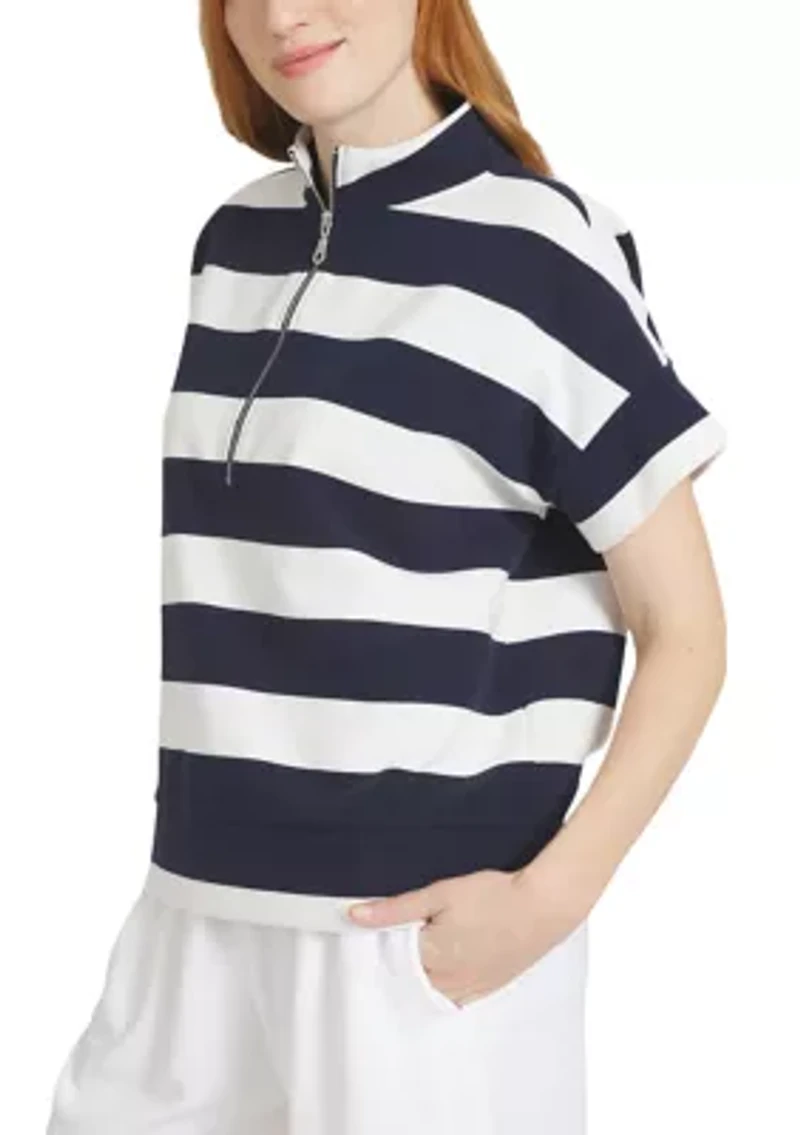 Women's 1/4 Zip Dolman Pullover