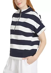 Women's 1/4 Zip Dolman Pullover