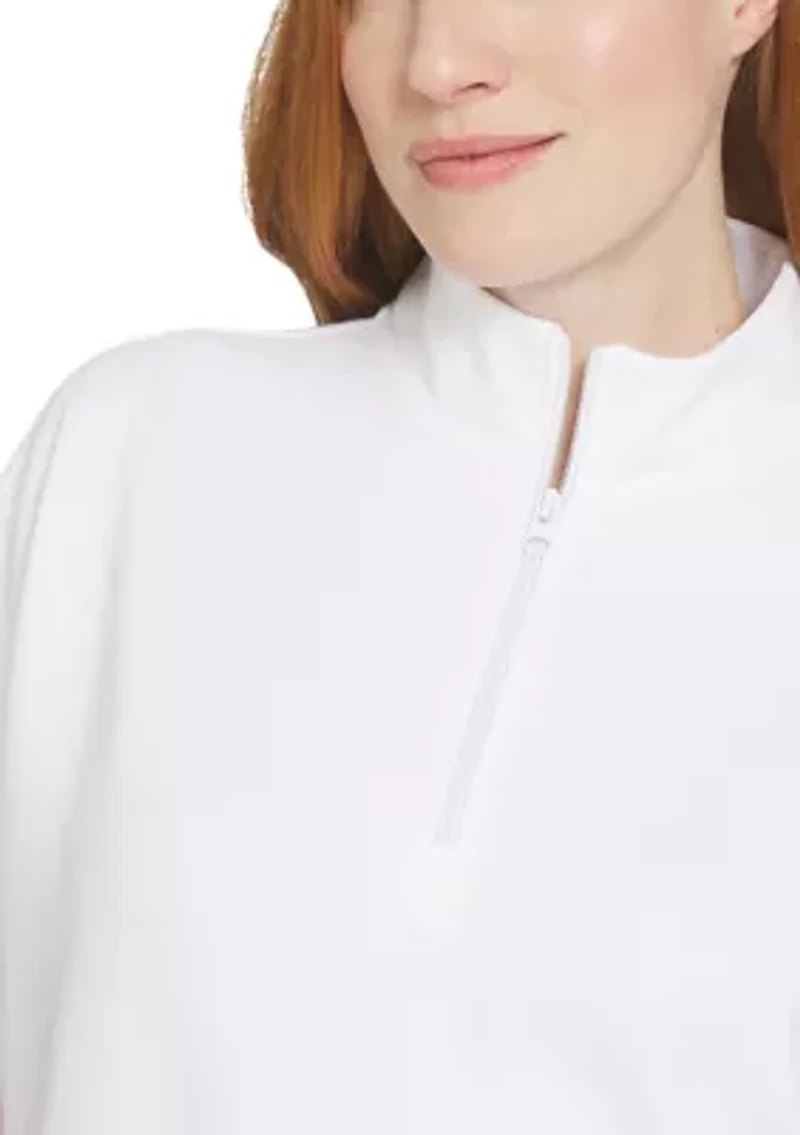 Women's 1/4 Zip Dolman Pullover