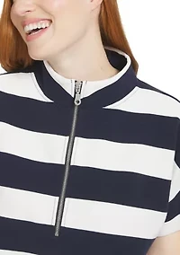 Women's 1/4 Zip Dolman Pullover