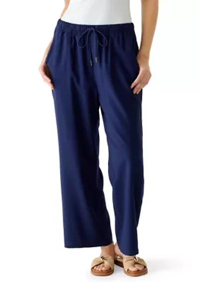 Women's Straight Leg Drapey Trousers