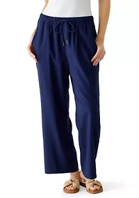 Women's Straight Leg Drapey Trousers