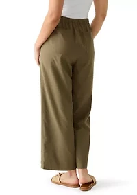 Women's Straight Leg Drapey Trousers