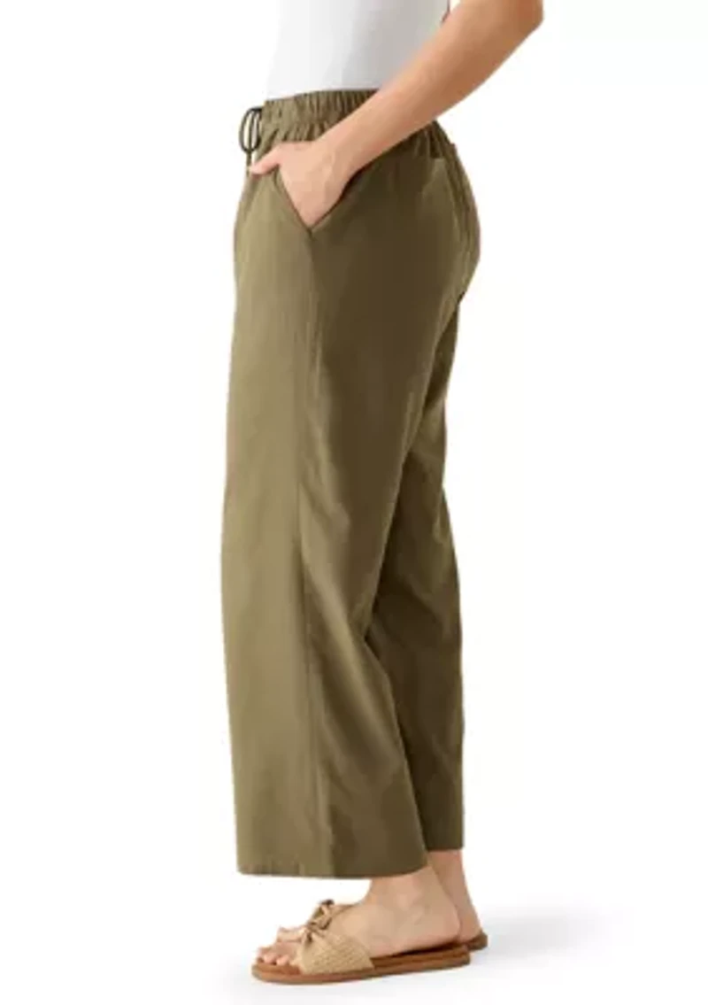 Women's Straight Leg Drapey Trousers