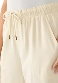 Women's Straight Leg Drapey Trousers