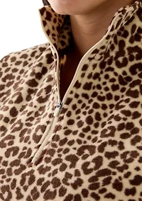 Plus 1/4 Zip Powder Fleece Pullover