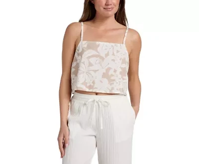Jessa Floral Cropped Cami Top