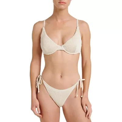 Kendal Solid Tie Bikini Bottom