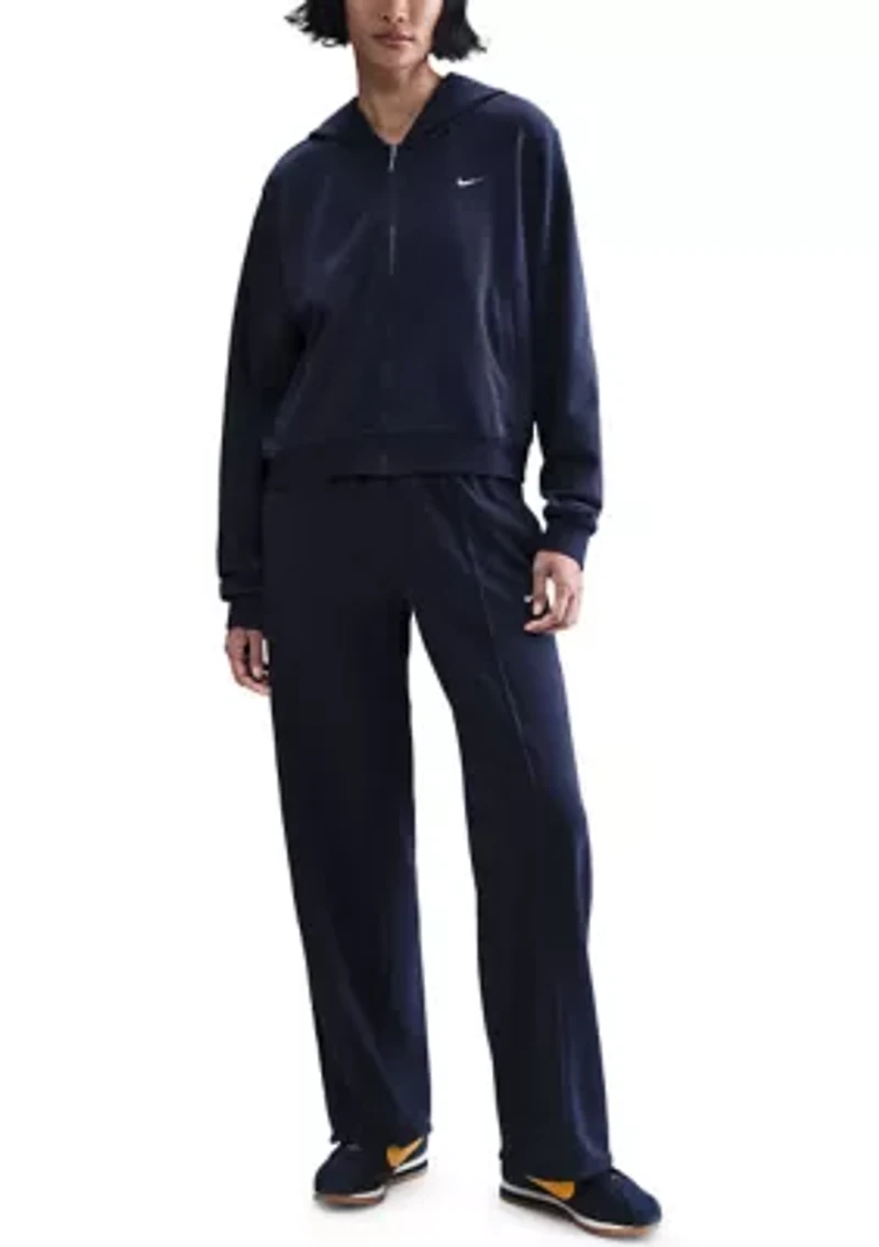 Women's Chill Loose Full-Zip French Terry Hoodie