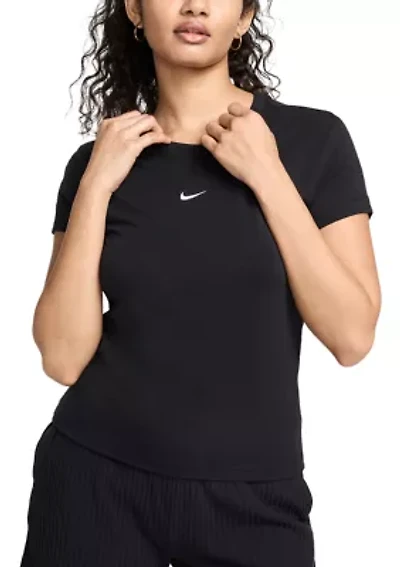 Women's Chill Knit Cropped Shirt