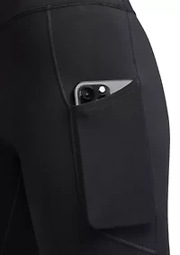 Women's High-Waisted Biker Shorts with Pockets