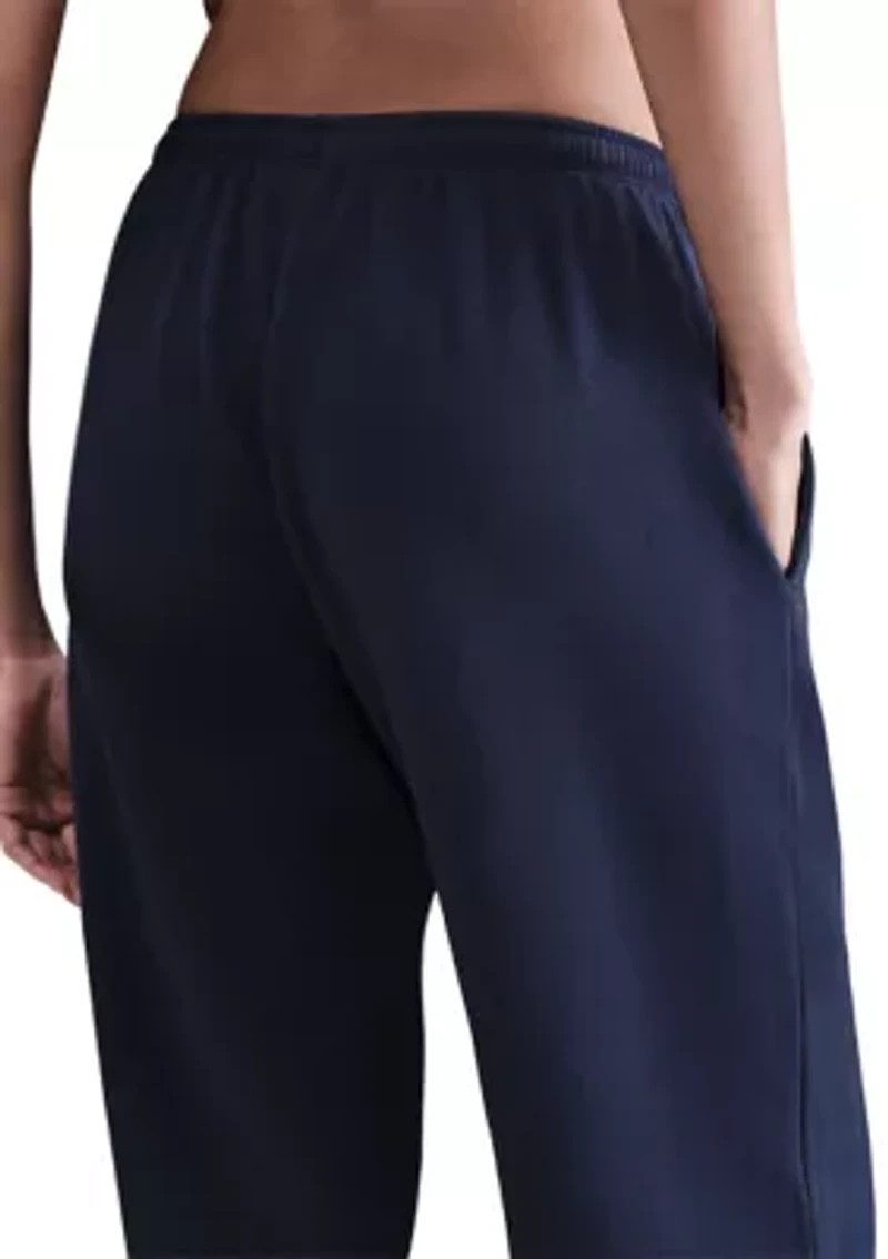 Women's Chill Terry Mid-Rise French Open-Hem Sweatpants