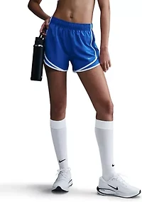 Women's Tempo Dri-FIT Mid-Rise Brief-Lined Running Shorts