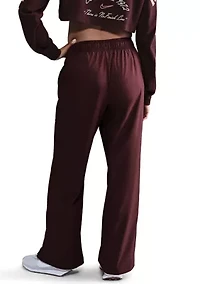 Women's Sportswear Classic Mid-Rise Open-Hem Pants