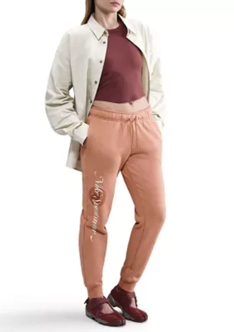 Women's Sportswear Club Fleece Mid-Rise Graphic Pants