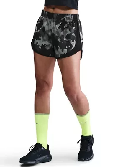 Women's Dri-FIT Tempo Mid-Rise 3" Brief-Lined Camo Running Shorts