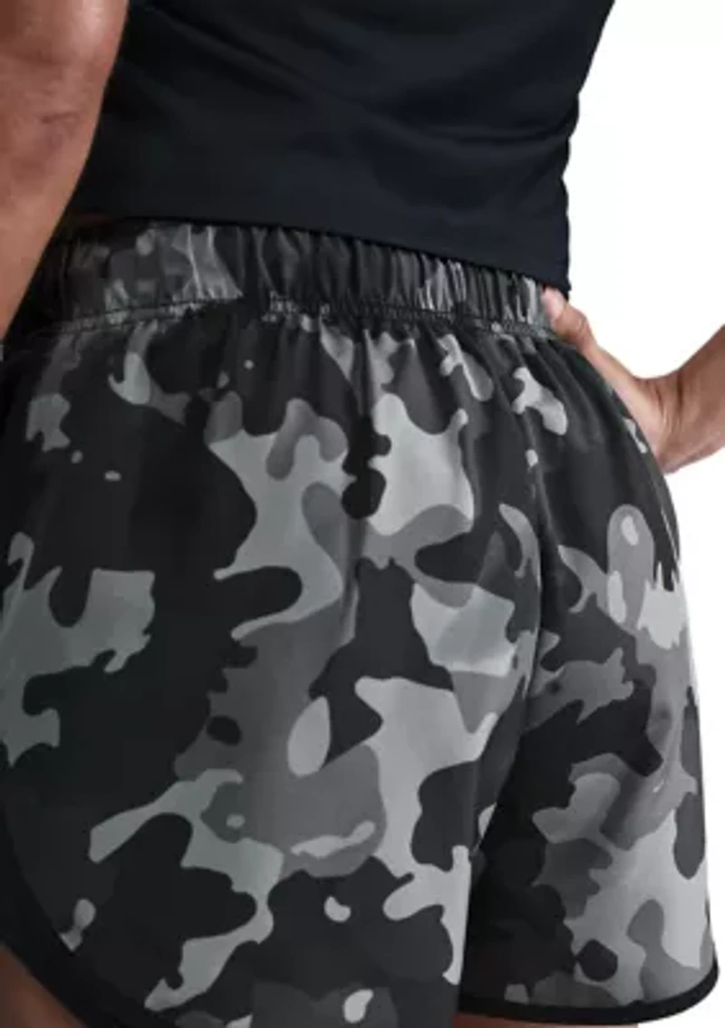 Women's Dri-FIT Tempo Mid-Rise 3" Brief-Lined Camo Running Shorts