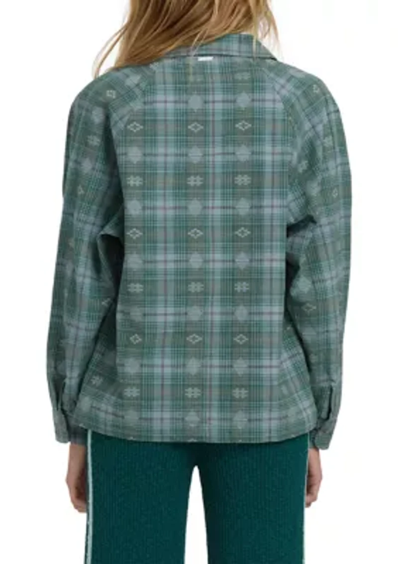 Coastal Breeze Woven Long Sleeve Shirt