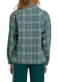 Coastal Breeze Woven Long Sleeve Shirt