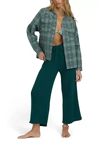 Coastal Breeze Woven Long Sleeve Shirt