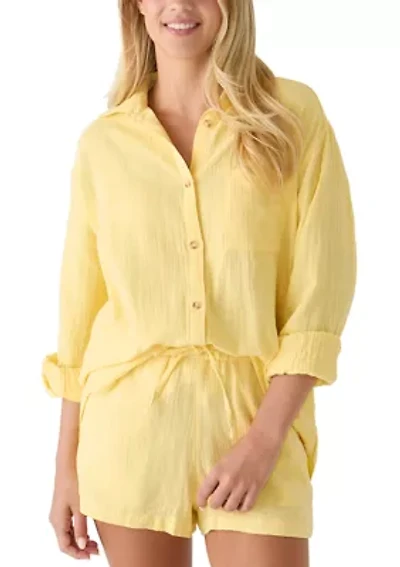 Women's Wanderer Long Sleeve Woven Top