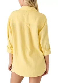 Women's Wanderer Long Sleeve Woven Top