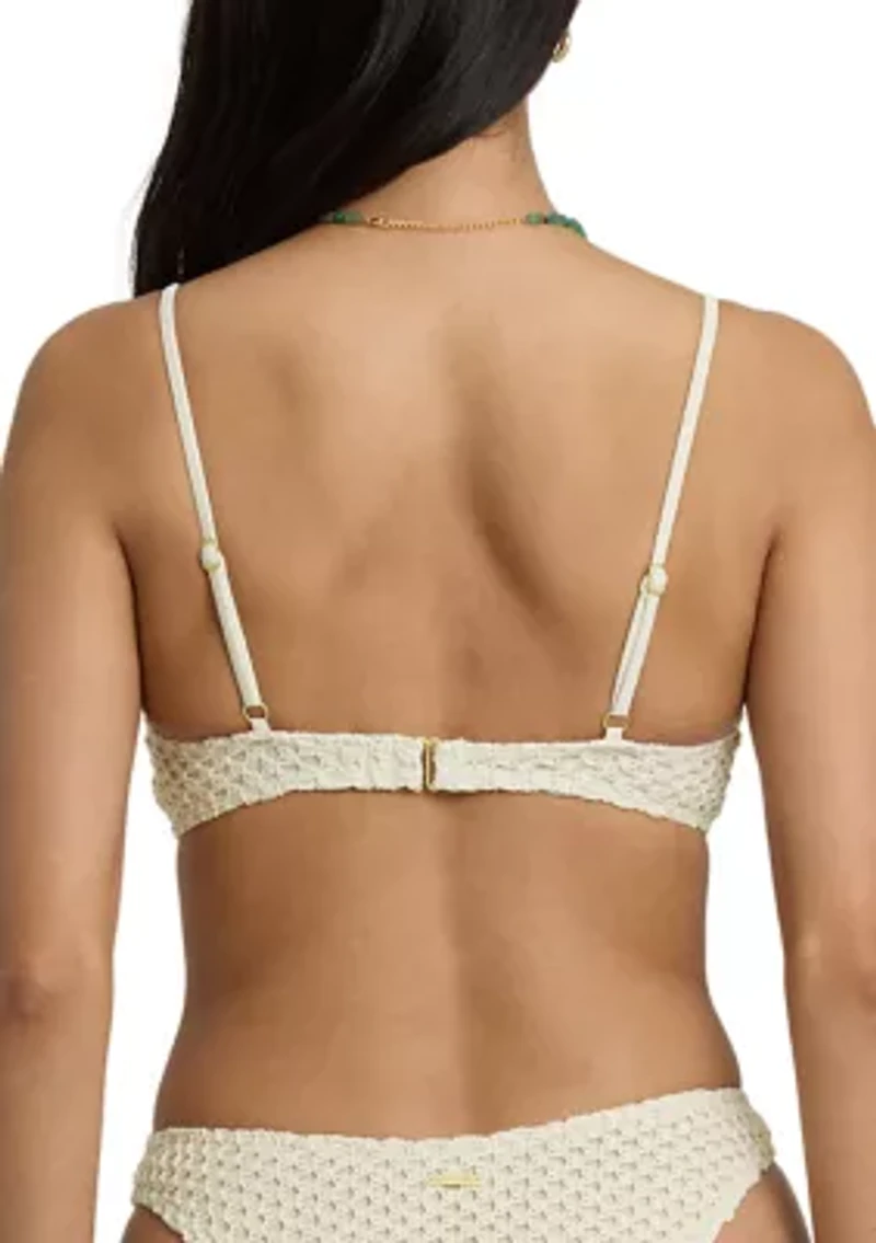 Twisted Tides V Bralette Bikini Top