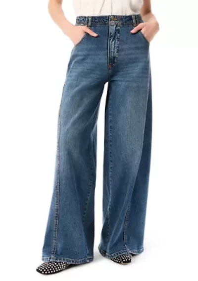 Women's Barrel Seamed Jeans