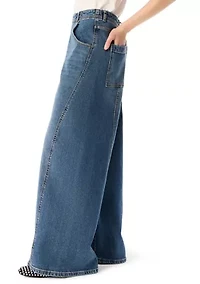 Women's Barrel Seamed Jeans