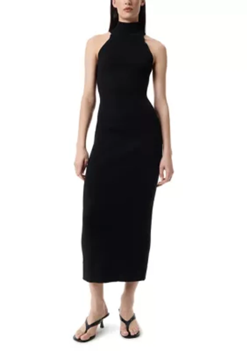 Women's Sleeveless Halter Dress