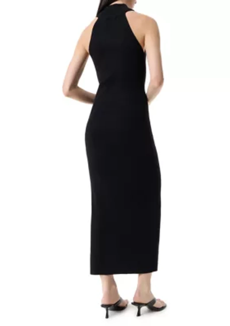 Women's Sleeveless Halter Dress
