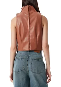 Women's Laine Sleeveless Mock Neck Top