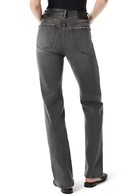 Women's High Rise Slim Straight Leg Pants