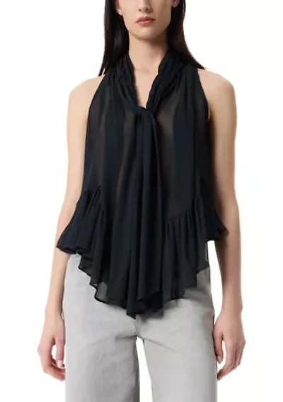 Women's Kellie Volume Halter Neck Top