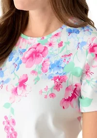 Petite Placement Print T-Shirt