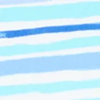 Petite Crew Neck Striped T-Shirt