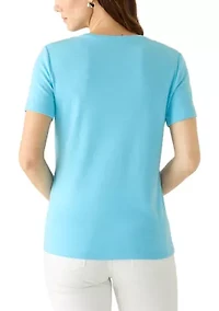 Women's Crew Neck Heather T-Shirt