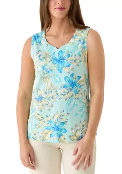 Women's Sleeveless Print Tank Top