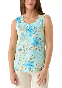 Women's Sleeveless Print Tank Top