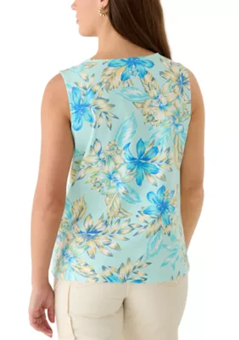 Women's Sleeveless Print Tank Top