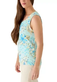 Women's Sleeveless Print Tank Top