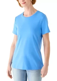 Women's Short Sleeve Crew Neck Fashion T-Shirt