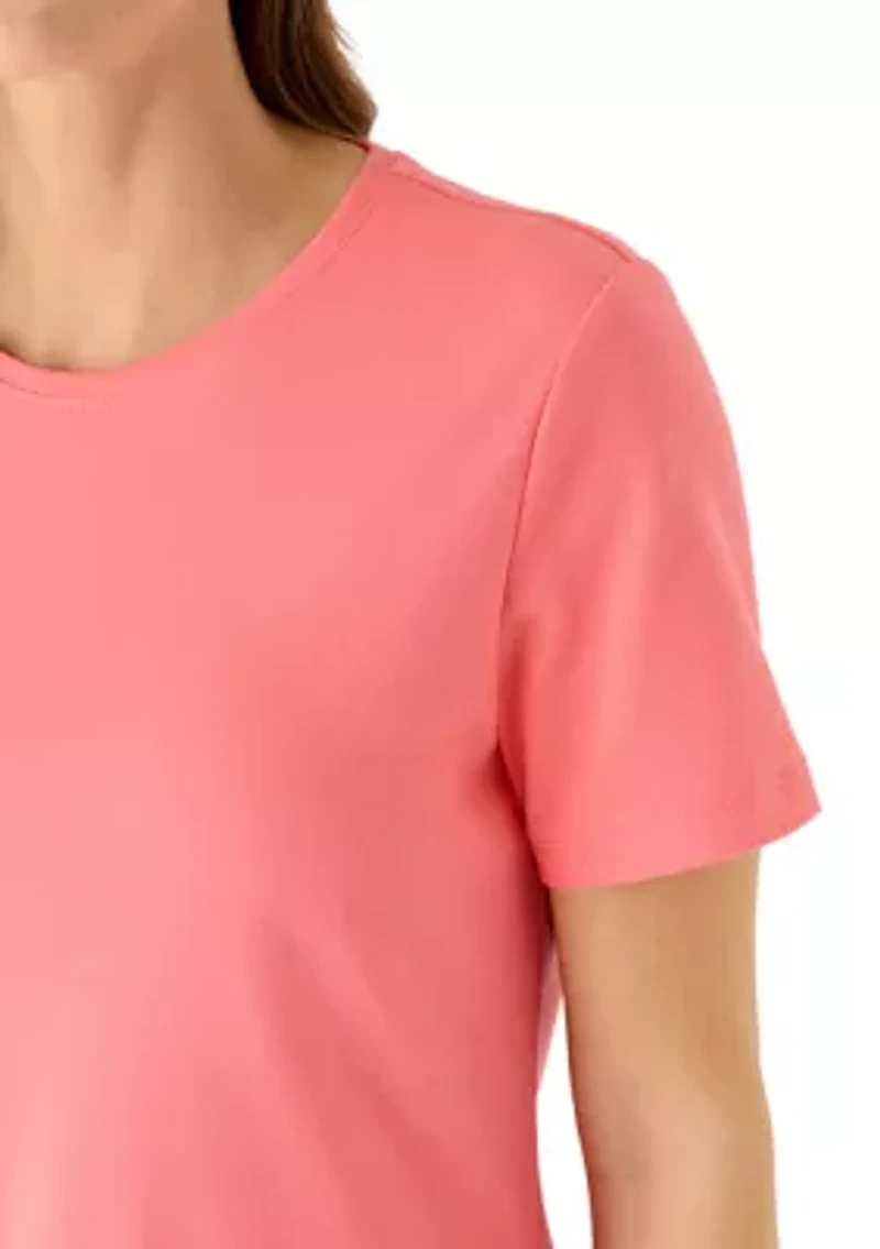 Women's Short Sleeve Crew Neck Fashion T-Shirt