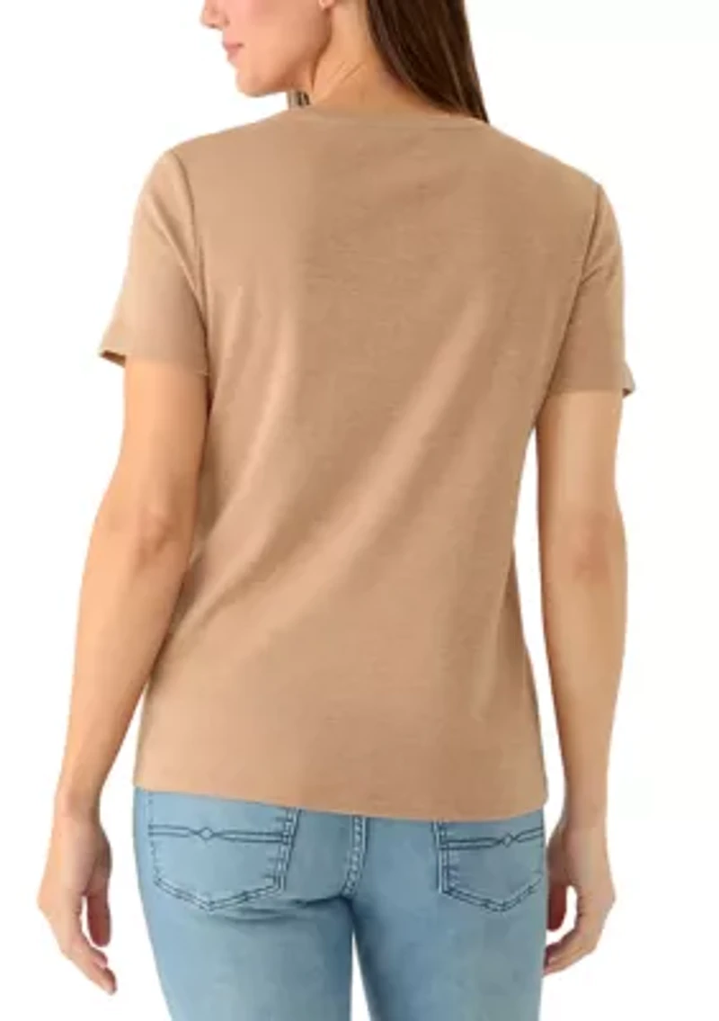 Women's Short Sleeve Crew Neck T-Shirt