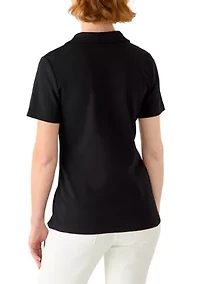 Women's Short Sleeve Polo Shirt